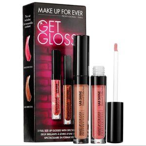 ⭐️HOST PICK⭐ Make Up For Ever: Lab Shine Lipgloss Set